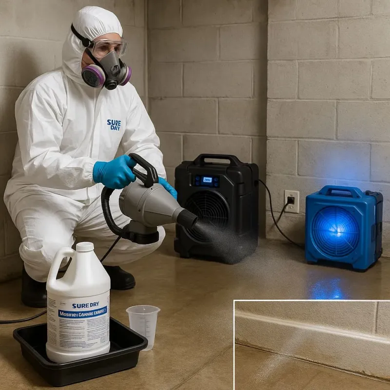Sanitization and Odor Removal process in Tatamy, PA