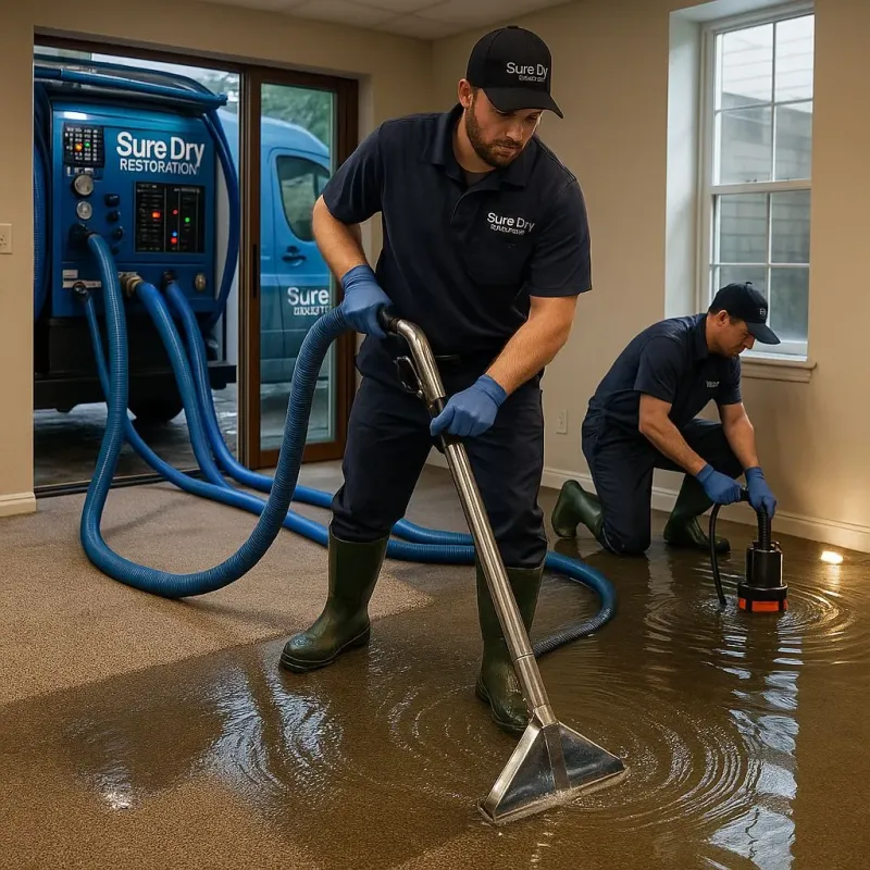 Water Extraction and Removal process in Tatamy, PA